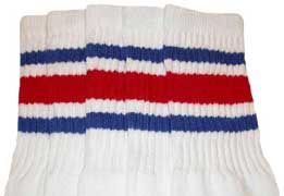 American pride striped tube socks